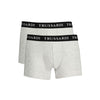 Trussardi Grigio Cotton Men's Boxer Underwear