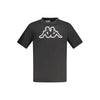 Kappa Black Cotton Men T-Shirt
