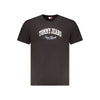 Tommy Hilfiger Black Cotton Men's T-Shirt