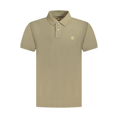 Timberland Marrone Cotton Men Polo