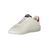 Blauer White Leather Men Sneaker