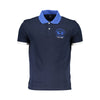 La Martina Blue Cotton Men's Polo Shirt