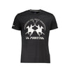 La Martina Black Cotton Men's T-Shirt