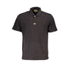 La Martina Black Cotton Men's Polo Shirt