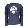 North Sails Blue Cotton Men T-Shirt