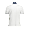 La Martina White Cotton Men Polo Shirt
