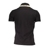 La Martina Black Cotton Men's Polo Shirt
