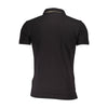 La Martina Black Cotton Men's Polo Shirt