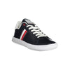 Tommy Hilfiger Blue Leather Men Sneaker