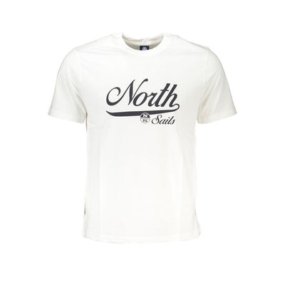 North Sails Bianco Cotton Mens T-Shirt
