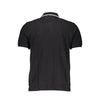 North Sails Black Cotton Men Polo Shirt