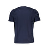 North Sails Blu Cotton Men T-Shirt