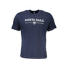 North Sails Blue Cotton Men's T-Shirt