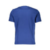 North Sails Blu Cotton Men T-Shirt