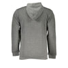 Sergio Tacchini Grigio Cotton Men's Hooded Sweatshirt