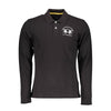 La Martina Black Cotton Men's Polo Shirt