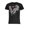 Cavalli Class Black Cotton Men T-Shirt