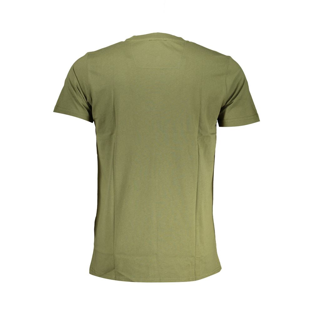 Cavalli Class Verde Cotton Men T-Shirt