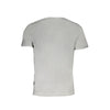 Napapijri Gray Organic Cotton Men's T-Shirt