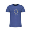 Trussardi Blue Cotton Men T-Shirt