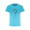 Trussardi Azzurro Cotton Men T-Shirt