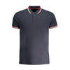 Cavalli Class Blue Cotton Men's Polo Shirt