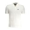 La Martina White Cotton Men Polo Shirt