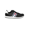 Tommy Hilfiger Black Polyester Men Sneaker