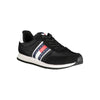 Tommy Hilfiger Black Polyester Men Sneaker