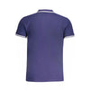 Cavalli Class Blue Cotton Men Polo Shirt