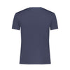 Timberland Blue Cotton Men's Slim-Fit T-Shirt