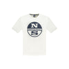 North Sails White Cotton Mens TShirt
