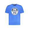 North Sails Blue Cotton Men's T-Shirt