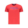North Sails Red Cotton Men T-Shirt