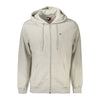 Tommy Hilfiger Grigio Cotton Men's Sweatshirt Hoodie