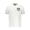 North Sails White Cotton Men Polo Shirt