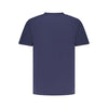 North Sails Blue Cotton Men T-Shirt