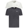 Fila Black Organic Cotton Men's T-Shirt