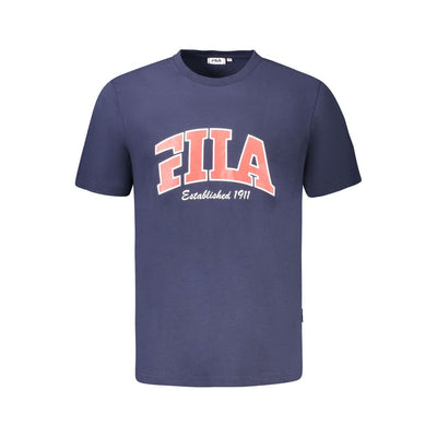 Fila Blu Cotton Uomo T-Shirt