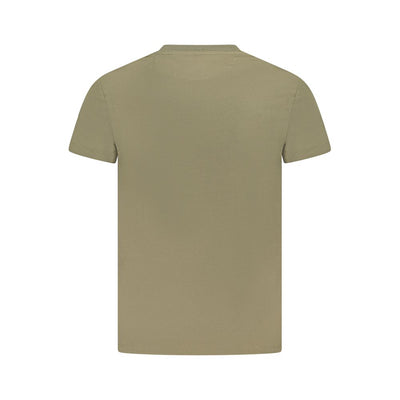 Timberland Verde Cotton Men T-Shirt