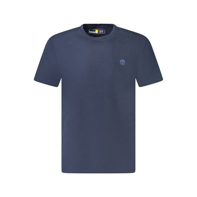 Timberland Blue Cotton Men T-Shirt