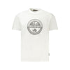 Napapijri Bianco Organic Cotton Men T-Shirt