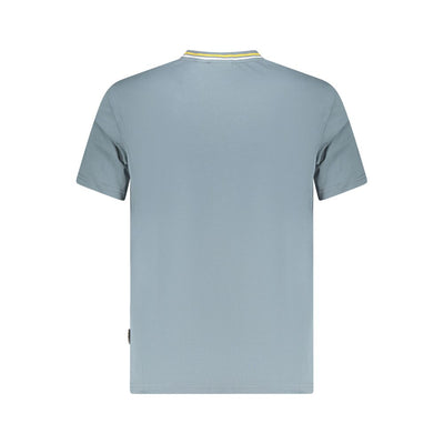 Napapijri Brown Cotton Men T-Shirt