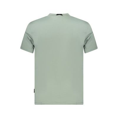 Napapijri Green Cotton Men T-Shirt