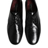Dolce & Gabbana Black Leather Lace Up Derby Dress Formal Shoes