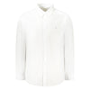 Calvin Klein White Cotton Men Shirt