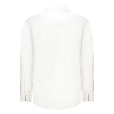 Calvin Klein White Cotton Men Shirt
