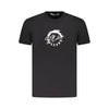 Trussardi Nero Cotton Mens T-Shirt