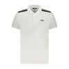 Cavalli Class White Cotton Mens Polo Shirt