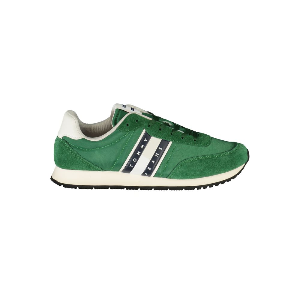 Tommy Hilfiger Verde Polyester Men Sneaker